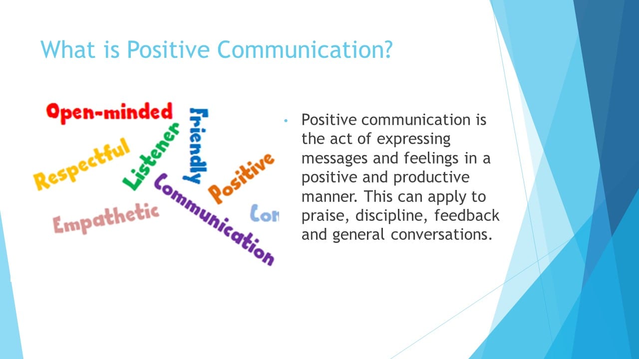 Positive Communication